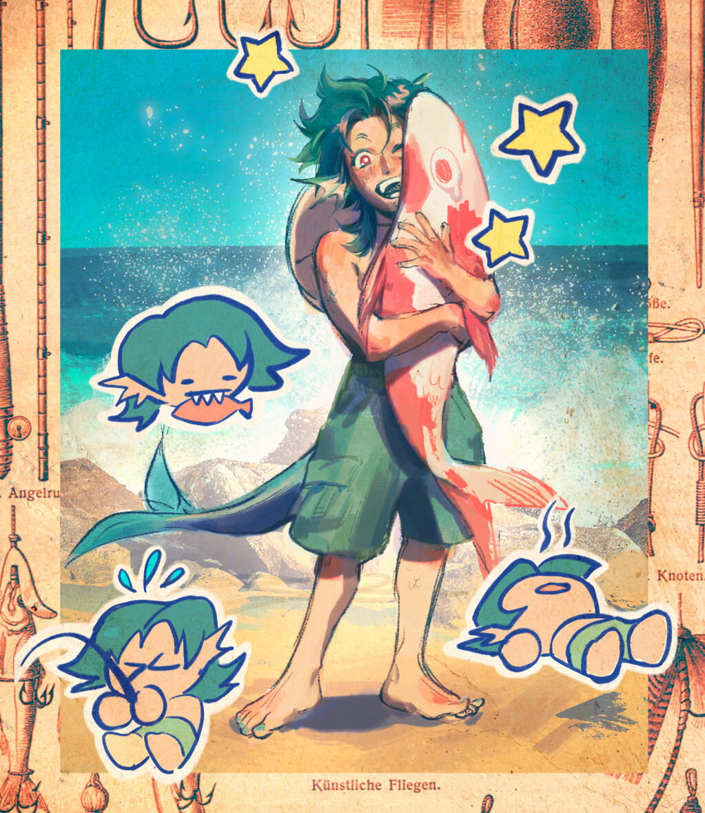 Beach Day - Original Character